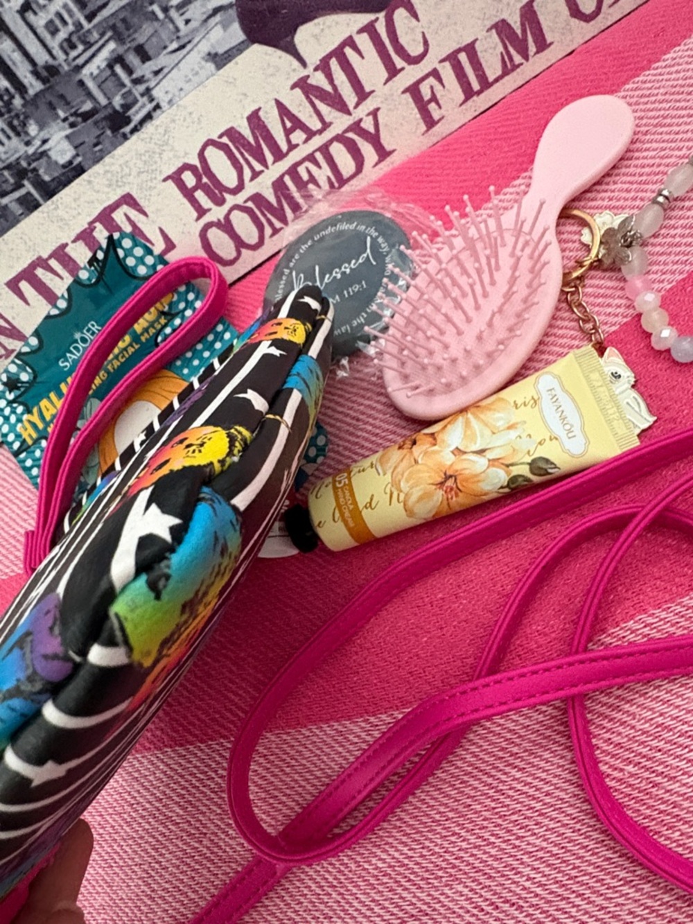 LUV Betsey by Betsey Johnson  Crossbody Bag - Pink Accent - Picture 7 of 10